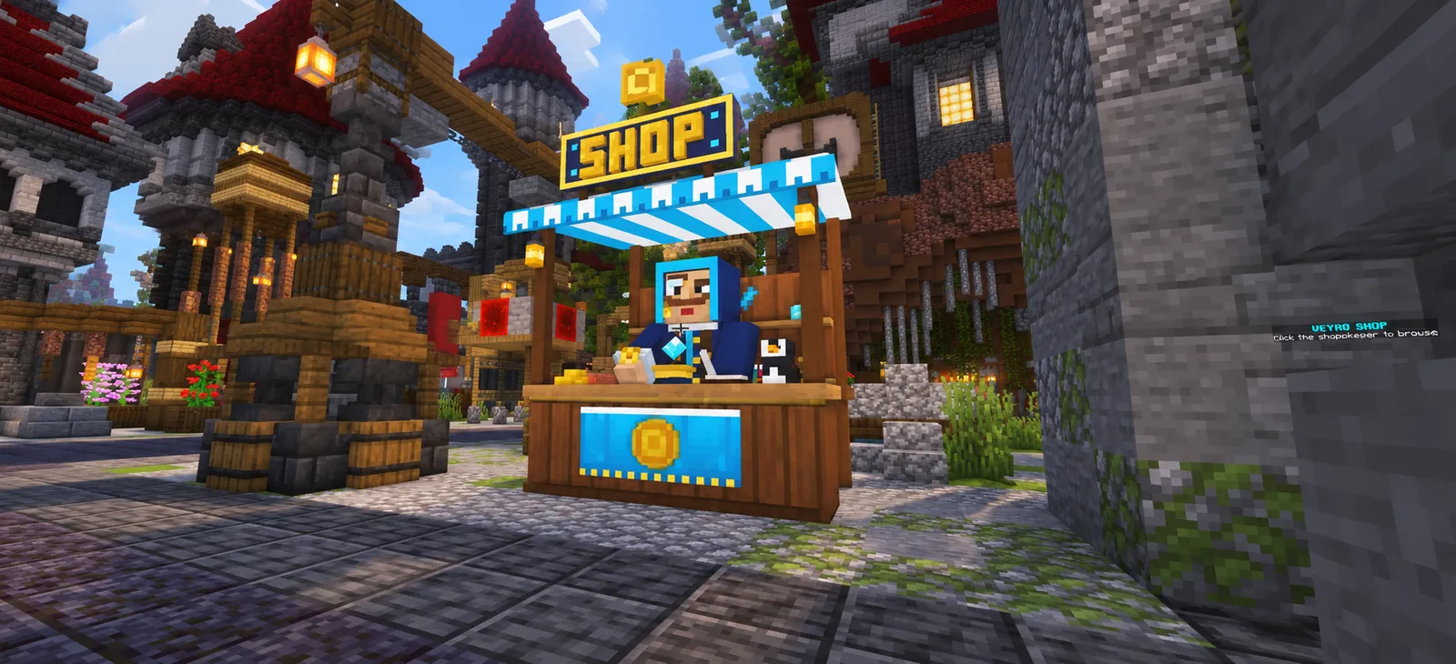 The Veyro shop stall